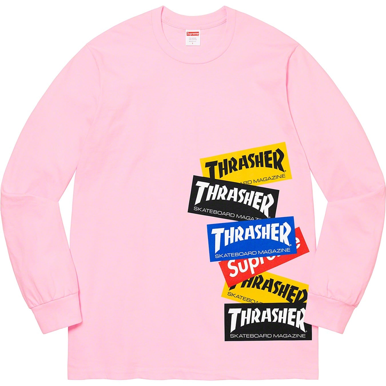 Supreme®/Thrasher® Multi Logo L/S Tee view 9
